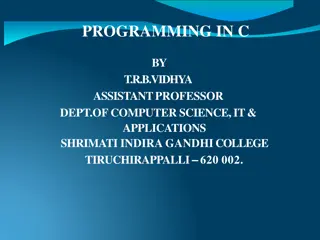 Learn Programming in C - Basics, Concepts, and Importance
