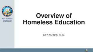 Understanding the Education Challenges Faced by Homeless Children and Youth