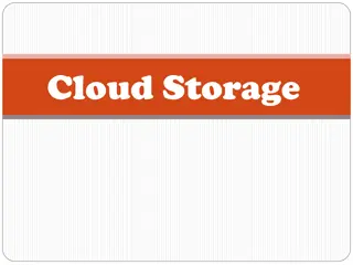 Understanding Cloud Storage: Benefits, Types, and How It Works