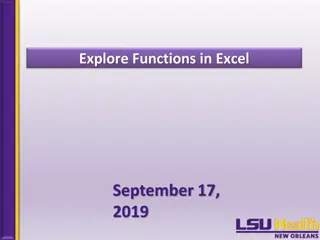 Discover the Power of Excel Functions: A Comprehensive Guide