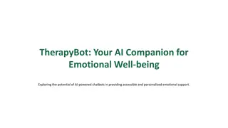 AI-Powered TherapyBot: Revolutionizing Emotional Support