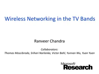 Wireless Networking in TV Bands: Challenges and Solutions