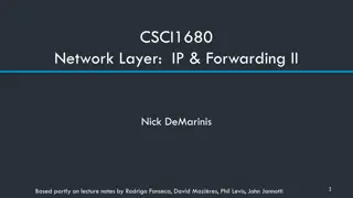 Understanding IP Forwarding: Basics and Examples