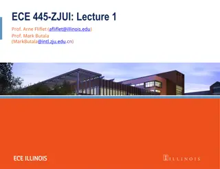 ECE 445-ZJUI Multidisciplinary Senior Design Laboratory Overview