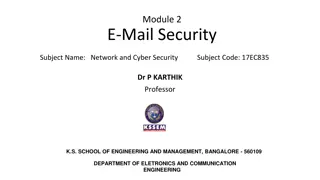 Function Modules and Protocols for Network and Cyber Security