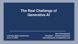 The Real Challenge of Generative AI and Training Model Weakness Explained