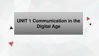 Teaching Strategies for Communication in the Digital Age