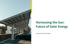 Future Trends in Solar Energy Innovations and Technologies