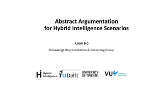 Abstract Argumentation for Hybrid Intelligence Scenarios