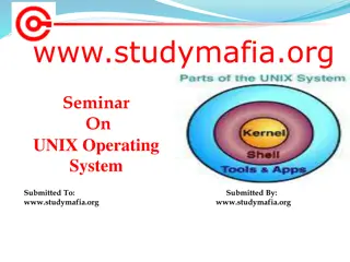 Understanding the History and Features of UNIX Operating System