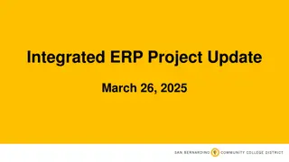Integrated ERP Project Overview and Benefits