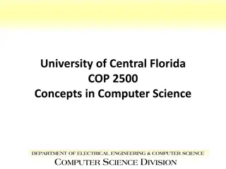 Computer Science Concepts at University of Central Florida