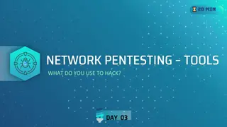 Network Penetration Testing Tools for Ethical Hacking