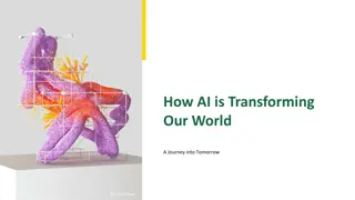 AI Transformation: A Journey into Tomorrow