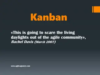 Kanban - The Radical Choice for Enterprise Agility