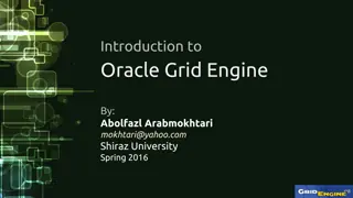 Introduction to Oracle Grid Engine: Features, History, and Architecture