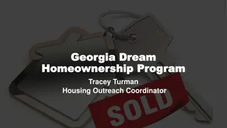 Georgia Dream Homeownership Program Information