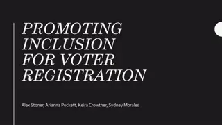 Inclusive Voter Registration and Awareness Project