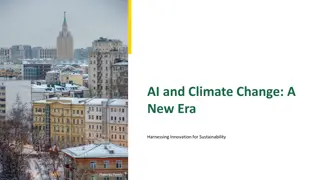Harnessing AI for Sustainability: Innovations in Climate Change Mitigation
