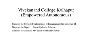 Stand Up India Scheme: Empowering Women and SC/ST Communities for Entrepreneurship
