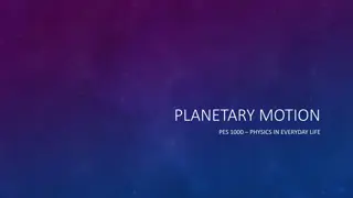 Planetary Motion in History and Kepler's Laws Explained