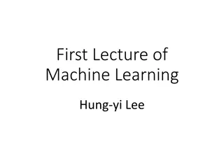 Introduction to Machine Learning Applications and Regression Analysis