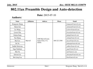 IEEE 802.11ax Preamble Design and Auto-Detection Insights