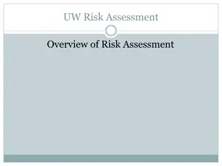 Risk Assessment Process at UW: Overview and Strategies
