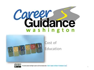 Understanding the Cost and Choices of Higher Education