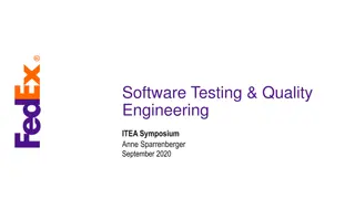 Evolving Role of Testers in Quality Engineering and Software Testing