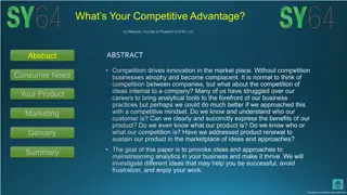 Unleashing Competitive Advantage Through Internal Innovation