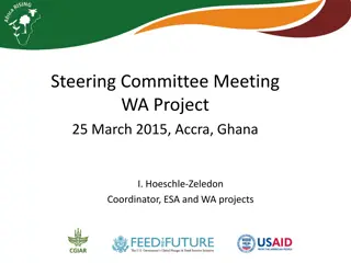 Steering Committee Meeting Highlights and Challenges in WA Project