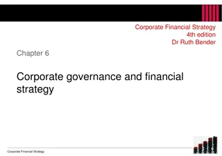 Corporate Governance and Financial Strategy: Key Concepts and Principles