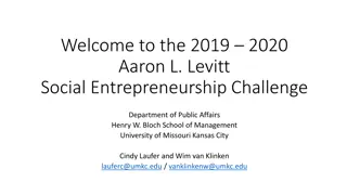 2019-2020 Social Entrepreneurship Challenge at UMKC