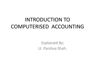 Computerised Accounting Explained: Features, Advantages, and Process