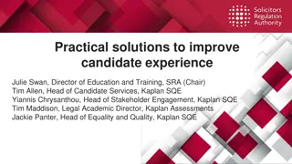 Practical Solutions for Enhancing Candidate Experience in Legal Education