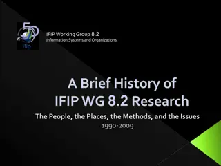 History of IFIP WG 8.2 Research 1990-2009: Conferences, Keywords, Authors, and More