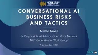 Navigating Conversational AI Business Risks and Market Strategies