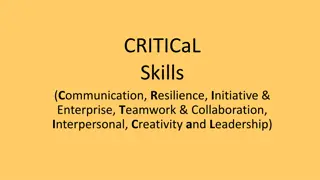 Enhancing Critical Skills Framework for Young Learners