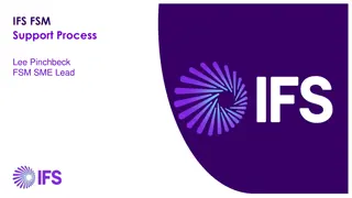 Efficient Steps for Raising an IFS FSM Support Case