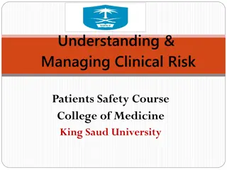 Clinical Risk Management in Hospitals: Understanding and Strategies