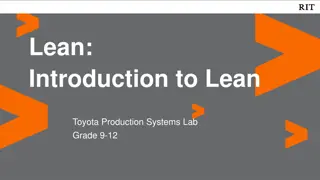 Understanding Lean Manufacturing Principles