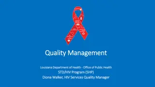 Clinical Quality Management in Public Health Programs
