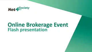 Innovative Online Brokerage Event Flash Presentation