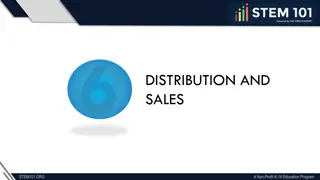 STEM Academy Distribution and Sales Insights