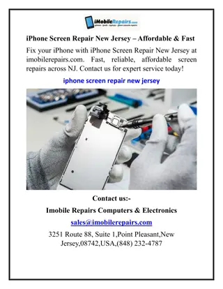 iPhone Screen Repair New Jersey – Affordable & Fast
