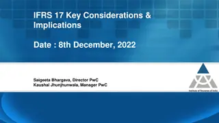 Key Considerations and Implications of IFRS 17 for Insurance Contracts