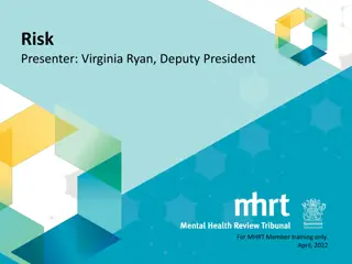 Understanding Risk Assessment and Management for Mental Health Professionals