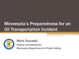 Minnesota Oil Transportation Incident Preparedness Study