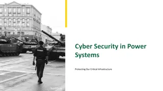 Safeguarding Power Systems: Importance of Cyber Security